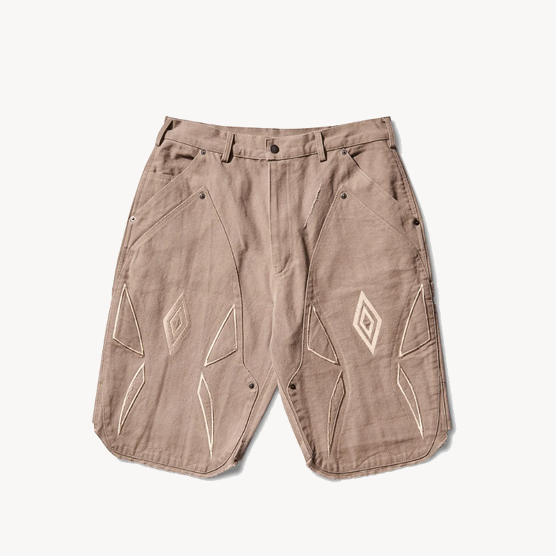 UMBRO Shinguard Canvas Shorts – Greige UMBRO Shinguard Canvas Shorts – Greige