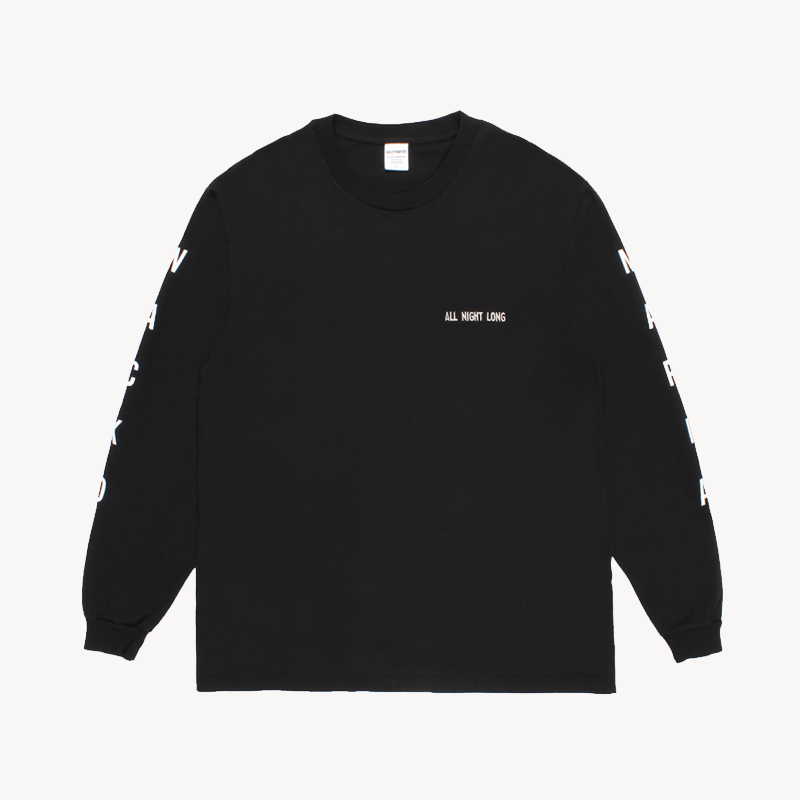 WACKO MARIA All Day Long Heavy Weight LS Tee – Black (1) WACKO MARIA All Day Long Heavy Weight LS Tee – Black