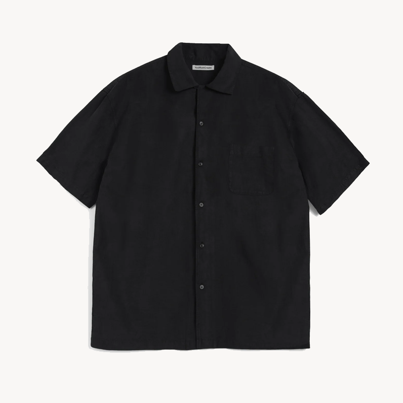 YMC Sidri Shirt - Black (1) YMC Sidri Shirt - Black